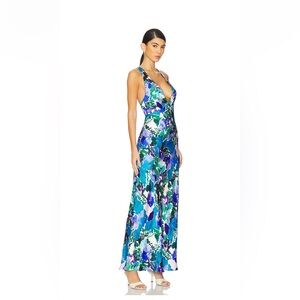 Shona Joy Blue Floral Dress